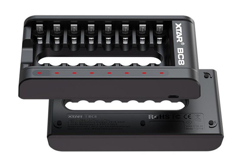 XTAR BC8 battery charger