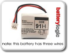 91H cordless phone battery