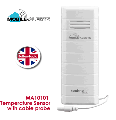 Technoline Mobile Alerts MA10101 temperature sensor with cable sensor