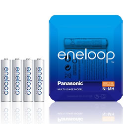 eneloop 5th Generation AAA (x4) - NiMH rechargeable batteries